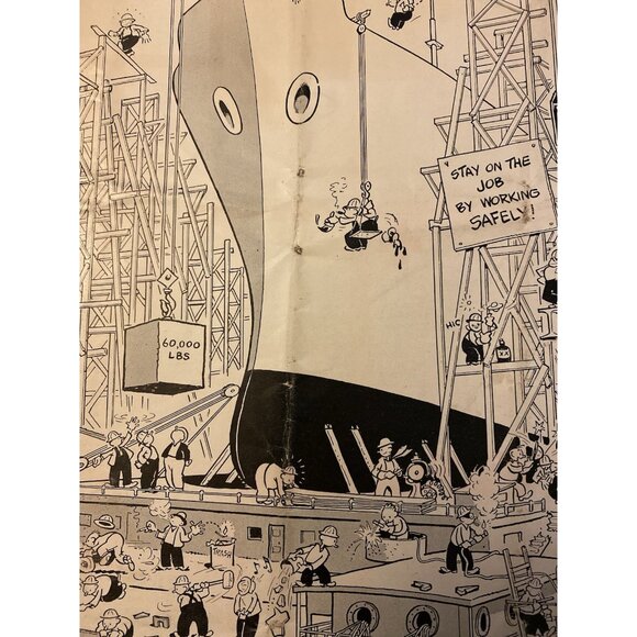 WWII Shipyard Magazine The Marin-er Rita Hayworth Black Interest Sausalito Navy - Picture 5 of 14